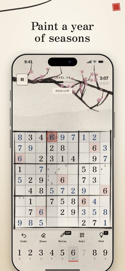 Screenshot 1 of Sudoku: Ink & Paper